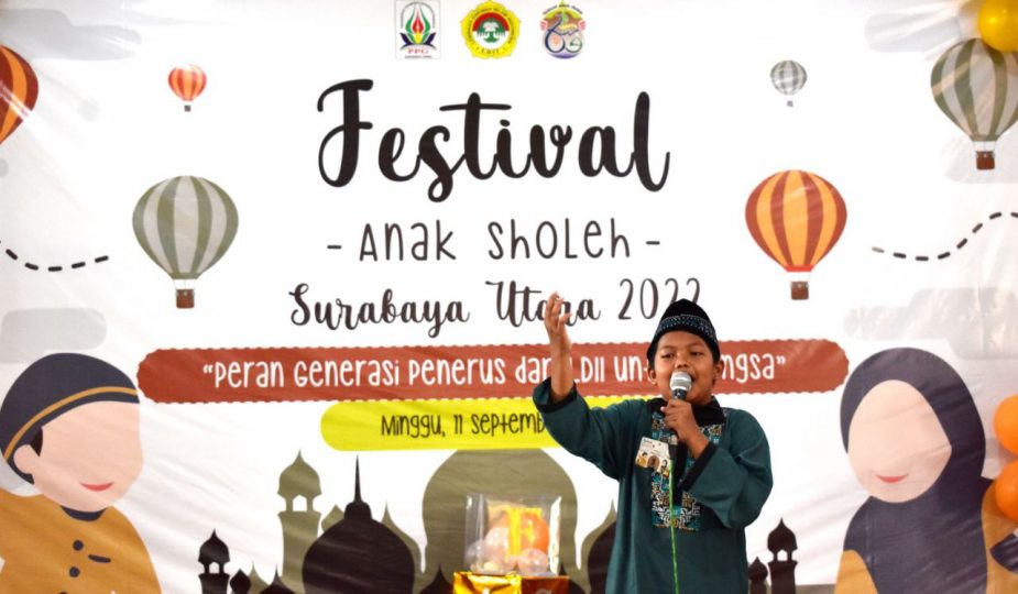 PPG Surabaya Utara menggelar Festival Anak Sholih (FAS) pada (11/9) di Masjid Sabilul Muttaqin, Bronggalan.