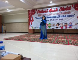 Peserta Festival Anak Sholih Remaja LDII PC Semampir pada Jumat (2/9).