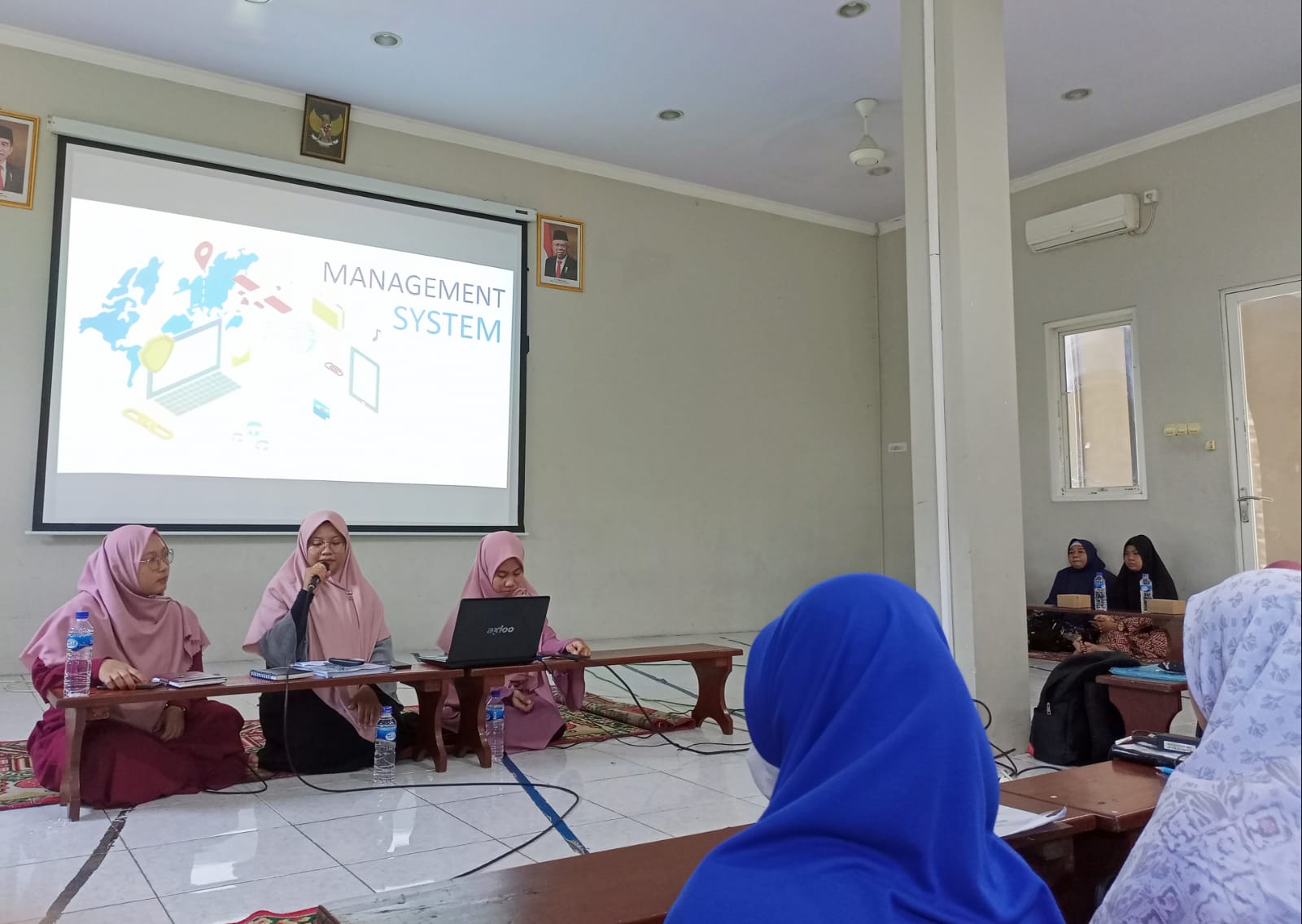 Pengurus Remaja Putri LDII PC Semampir adakan acara Sarasehan dan Management System dengan tema "Menjadi Pengurus Religius di Era Digital" pada (15/01) di Masjid At-Taqwa.