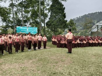 LDKS PKPPS Subulussalam tingkat Wustho/SMP dan Ulya/SMA pada Sabtu (12/8) hingga Senin (14/8) di Villa Fatma, Pacet.