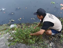 Kerja Bakti Warga LDI Jawa Timur, Minggu (10/8)