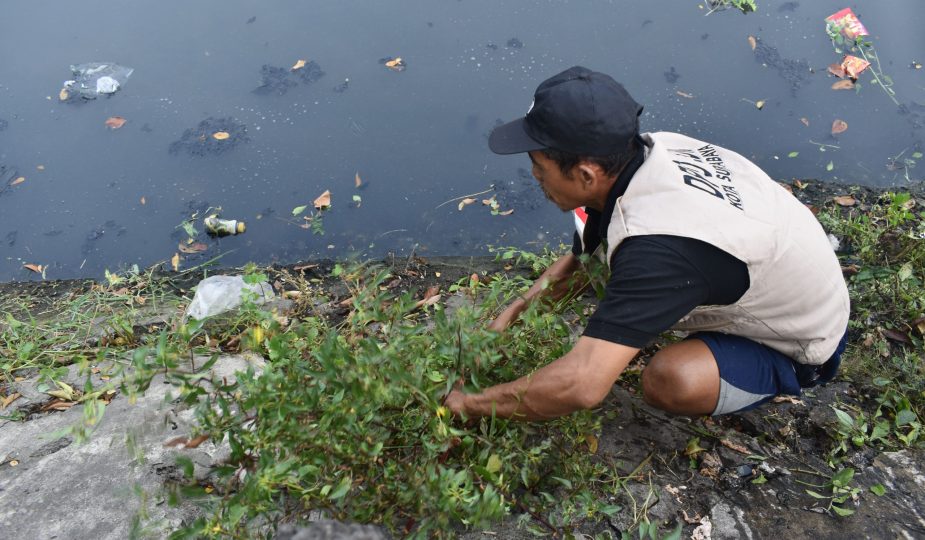 Kerja Bakti Warga LDI Jawa Timur, Minggu (10/8)