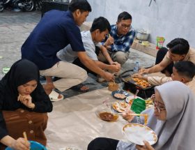 Kegiatan Pengajian Akhir Tahun Remaja yang digelar pada 31 Desember 2025 hingga 1 Januari 2026 di Masjid Al-Ikhwan, Lebak Timur