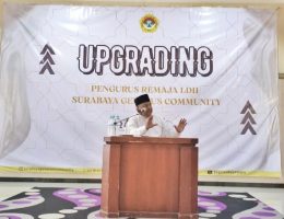 Upgrading Remaja LDII Surabaya Generus Community yang diselenggarakan pada Minggu (24/5/2026) di Masjid Sabilul Muttaqin.