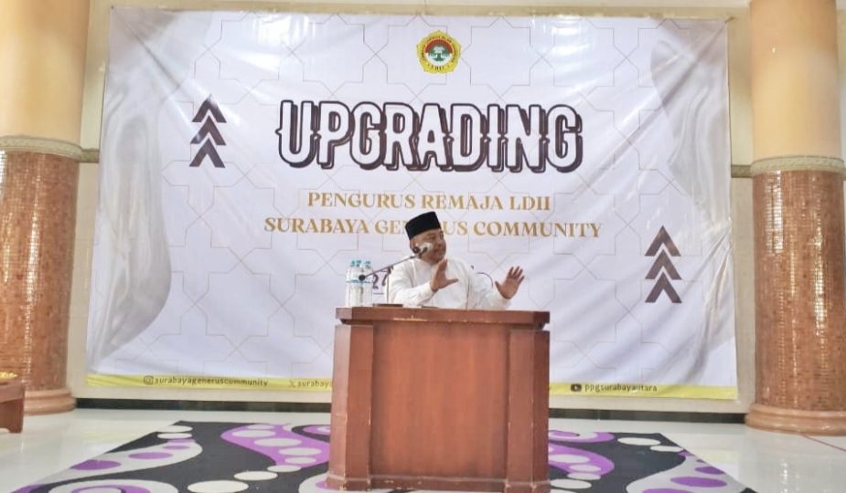 Upgrading Remaja LDII Surabaya Generus Community yang diselenggarakan pada Minggu (24/5/2026) di Masjid Sabilul Muttaqin.