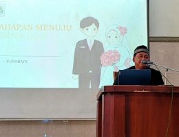 pengajian remaja bertema pernikahan di Masjid Sabilul Muttaqin, Bronggalan, Minggu (18/10/2026).